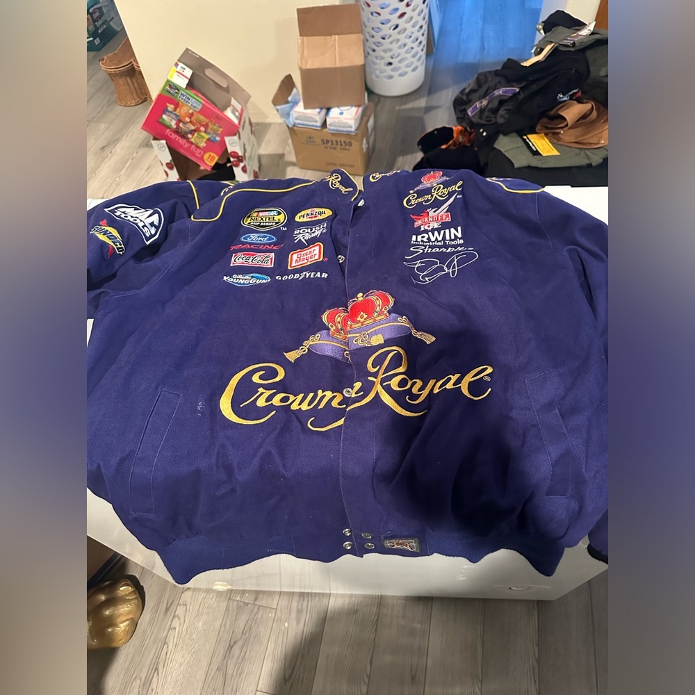 Purple Crown Royal Racing Jacket